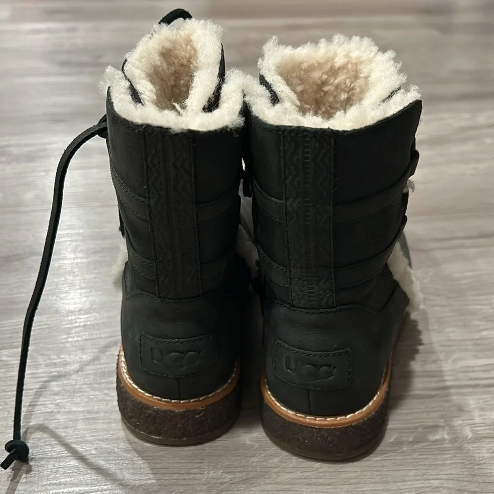 UGG Australia Women's Luisa Water Resistant Leather Boots